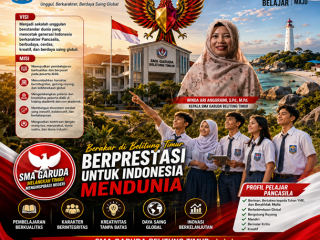 Pimpin SMA Unggul Garuda, Winda Membangun Bangsa dari Daerah