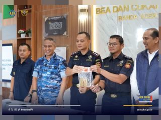 Bea Cukai Aceh Gagalkan Dugaan Penyelundupan Emas Hampir Tiga Kilogram