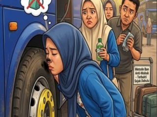Viral Cium Ban Bus Cegah Mabuk, Benarkah Efektif?