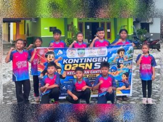 Siswi SD Negeri 13 Gantung Juara 1 Senam O2SN Bangka Belitung