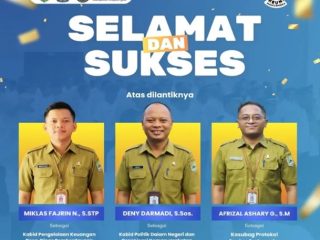 Tiga Pejabat Prokompim Majalengka Dapat Amanah Jabatan Baru